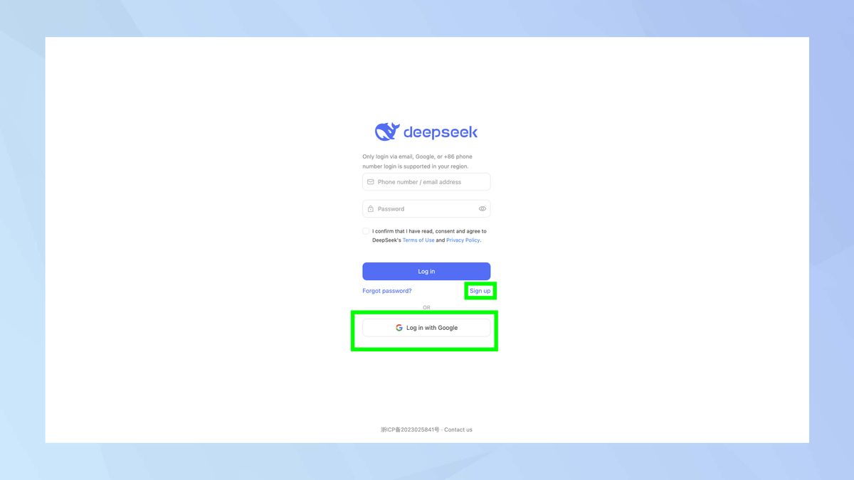 How to Create a DeepSeek Account