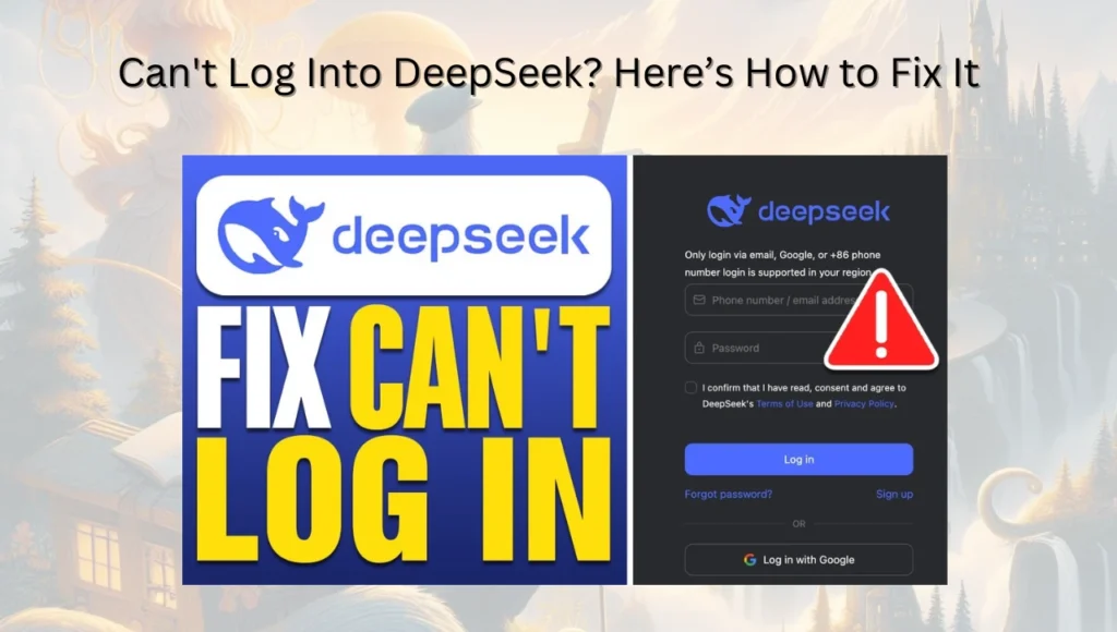 Can't Log Into DeepSeek? Here’s How to Fix It